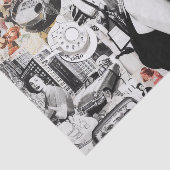 60年代の抽象芸術コラージュ 薄葉紙 (詳細)