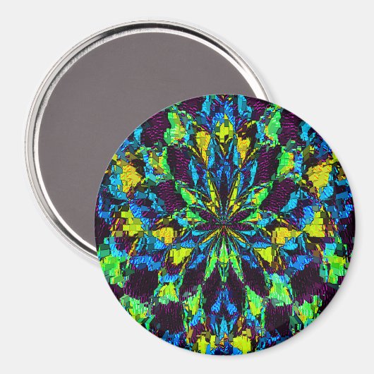 60年代の花おもしろい..... マグネット (正面/裏面)