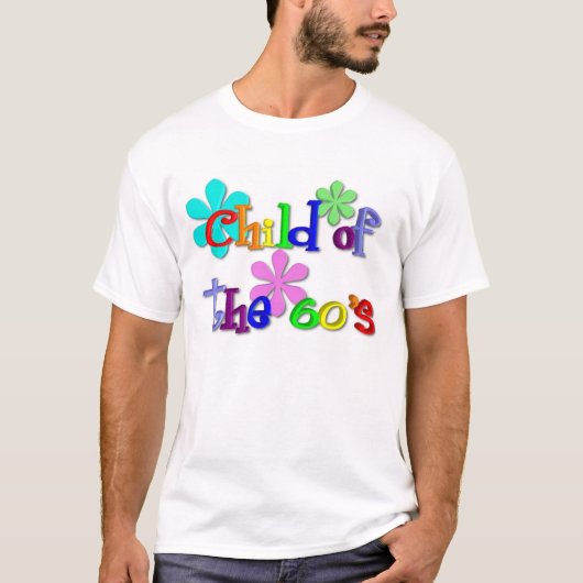 60年代のTシャツの子供 Tシャツ (正面)