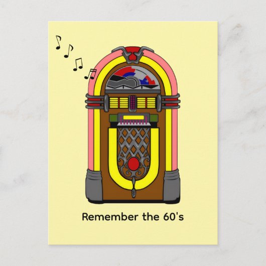 60年代を思い出して ポストカード (正面)