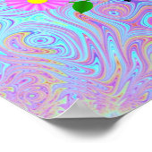 60年代を思い出せサイケデリックデザイン ポスター (角)