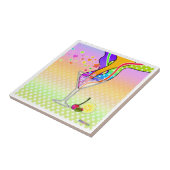 60年代アポップ・アートのートスタイルマルティーニ タイル (側面)