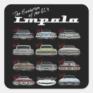 60年代インパラの進化,1960,改造Muscle スクエアシール