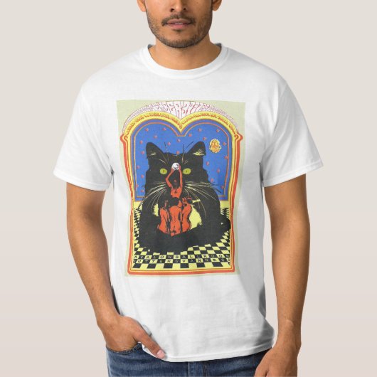 60年代コンサートポスターシャツ Tシャツ (正面)
