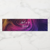 60年代ビビーサークル&スワクールールパタ結婚ーン ペットボトルラベル (シングルラベル)