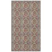 60年代ペルシャヴィンテージトルコフローラ花柄 テーブルクロス (正面)