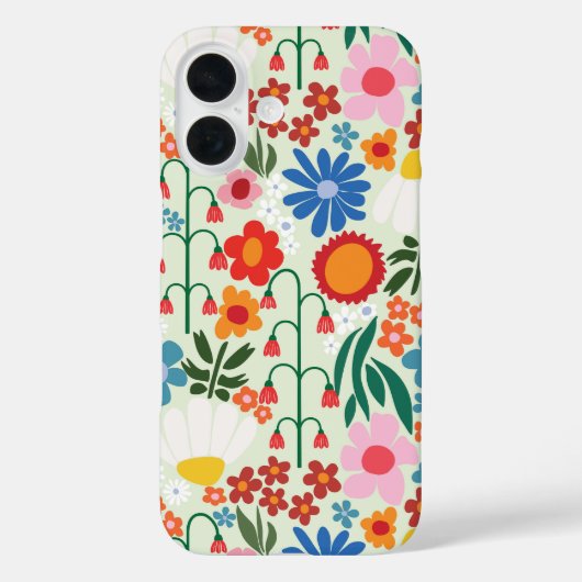 60年代レトロサマー Case-Mate iPhoneケース (裏面)