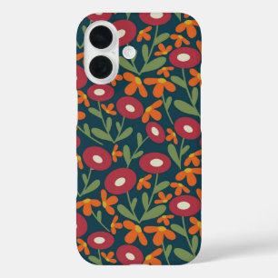 60年代レトロ夏 iPhone 16ケース