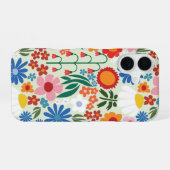 60年代レトロ夏 iPhone 16ケース (裏面横)