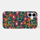 60年代レトロ夏 iPhone 16ケース (裏面横)