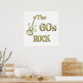 60年代ロック ポスター (キッチン)
