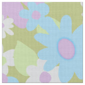 60年代ヴィンテージ花織物 ファブリック (クローズアップ)