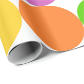 60年代後半のレトロな包装紙 ラッピングペーパー (ロールコーナー)