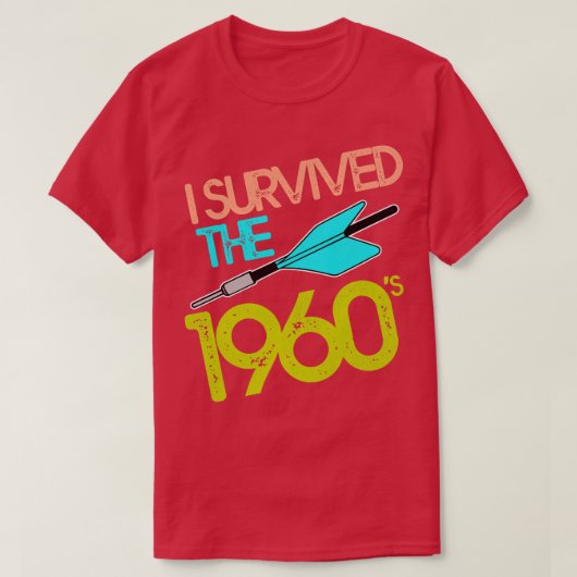 60年代生き延びのジャールミサイルの試合 Tシャツ (デザイン正面)