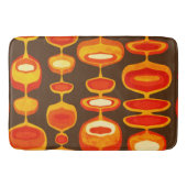 60年代70年代のレトロなバスマット-敷物 バスマット (正面)