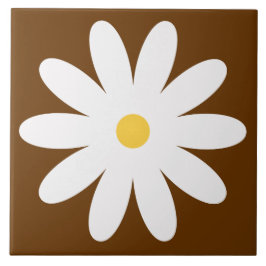 60年代70年代のレトロなフラワータイル タイル