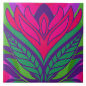 60年代70年代のレトロパターンセラミックタイル タイル (正面)