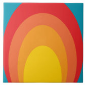 60年代70年代レトロ型セラミックタイル タイル (正面)