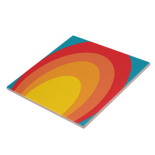 60年代70年代レトロ型セラミックタイル タイル (側面)