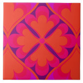 60年代70年代レトロ型セラミックタイル タイル (正面)