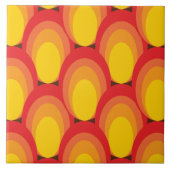 60年代70年代レトロ型セラミックタイル タイル (正面)