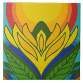 60年代70年代レトロ型セラミックタイル タイル (正面)