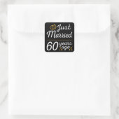 60年前の新婚 スクエアシール (バッグ)