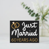 60年前の結婚式 IV ポストカード (スタンド正面)