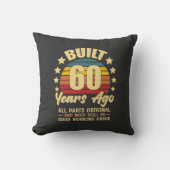 60年前製造 すべてのパーツがオリジナル 60歳の誕生日 クッション (正面)