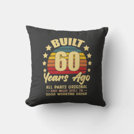 60年前製造 すべてのパーツがオリジナル 60歳の誕生日 クッション