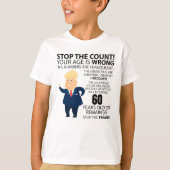 60年目おもしろいの誕生日がハッピー誕生年 Tシャツ (正面)