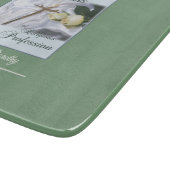 60年間の宗教活動をパーソナライズ カッティングボード (角)