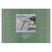 60年間の宗教活動をパーソナライズ カッティングボード (正面)