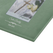 60年間の宗教活動をパーソナライズ カッティングボード (角)