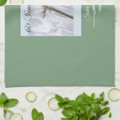 60年間の宗教活動をパーソナライズ キッチンタオル (折り畳み)