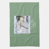 60年間の宗教活動をパーソナライズ キッチンタオル (縦)