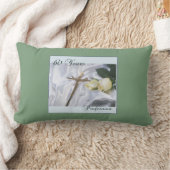 60年間の宗教活動をパーソナライズ ランバークッション (ブランケット)