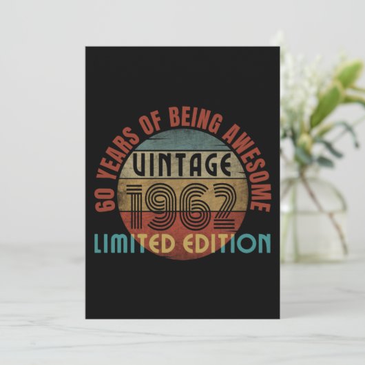 60年間最高に素敵な人 招待状 (スタンド正面)