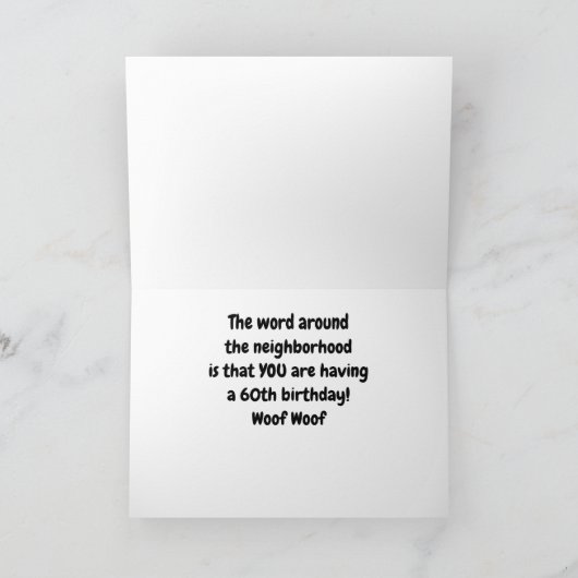 **60日**誕生日噂 カード (内部)