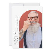 60月の写真60日モダンのシンプル誕生日パーティー