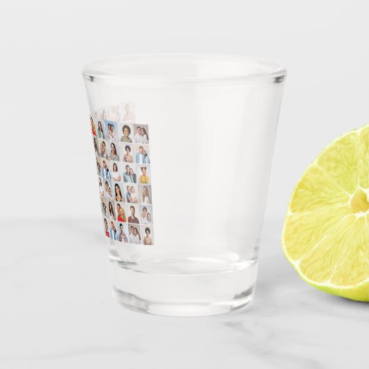 60枚のフォトコラージュを作成 ショットグラス (右)