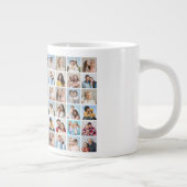 60枚のフォトコラージュを作成 ジャンボコーヒーマグカップ (右)