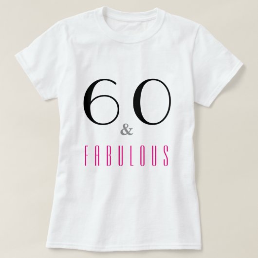 60歳おめでとう!60歳の誕生日パーティーTシャツ Tシャツ (デザイン正面)