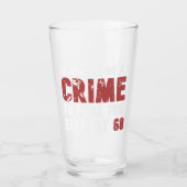 60歳おもしろい60誕生日 動揺して タンブラーグラス (正面)