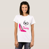 60歳お誕生日おめでとう Tシャツ (正面フル)