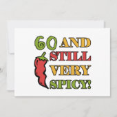 60歳で辛い カード (正面)