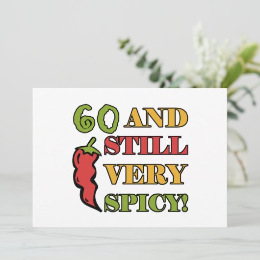 60歳で辛い カード (スタンド正面)