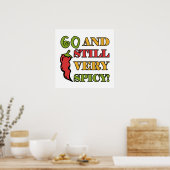 60歳で辛い ポスター (キッチン)