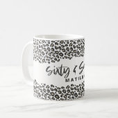 60歳と60歳の誕生日パーティー コーヒーマグカップ (正面左)