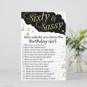 60歳とSassy誕生日の誕生日を良く知っている (スタンド正面)